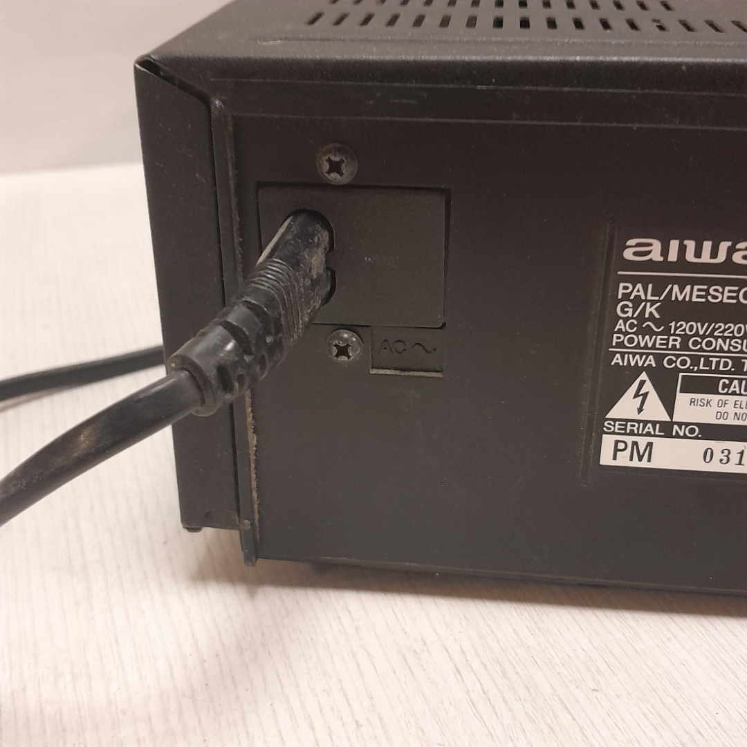 Видеомагнитофон AIWA HV-XG710KE, работает, требует профилактики. Картинка 14